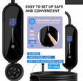 RevVolt 3.5kW Portable EV Charger 16A Level 2 – Type 1 J1772 | 5M Cable
